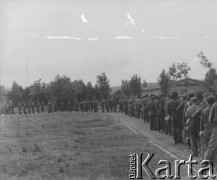 Lipiec 1946, Gdańsk-Wrzeszcz, woj. gdańskie, Polska.
Wojskowy obóz repatriacyjny 