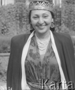 Po 1945, brak miejsca.
Uzbecka artystka Tamara Hanum (Tamara Petrosyan).
Fot. Jerzy Konrad Maciejewski, zbiory Ośrodka KARTA