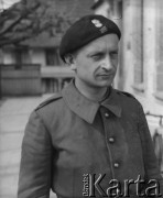 1941, Ostermundigen, Szwajcaria.
Plutonowy Durlej z 2. Dywizji Strzelców Pieszych. Został internowany w czerwcu 1940 r. po przegranej kampanii francuskiej.
Fot. Jerzy Konrad Maciejewski, zbiory Ośrodka KARTA
