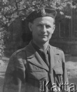 1945-1946, Lys-lez-Lannoy, Francja.
Żołnierz 2. Dywizji Strzelców Pieszych.
Fot. Jerzy Konrad Maciejewski, zbiory Ośrodka KARTA
