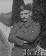 1941, Huttwil, Szwajcaria.
Roman Gierszewski z 2. Dywizji Strzelców Pieszych.
Fot. Jerzy Konrad Maciejewski, zbiory Ośrodka KARTA