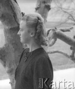 1940-1941, Schönbrunnen, Münchenbuchsee, Szwajcaria.
Pani Lindt.
Fot. Jerzy Konrad Maciejewski, zbiory Ośrodka KARTA