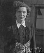 1943-1945, Baden, Szwajcaria.
Kelnerka Erica. 
Fot. Jerzy Konrad Maciejewski, zbiory Ośrodka KARTA