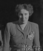 1943-1945, Baden, Szwajcaria.
Marie-Louise Da-Rin (?). 
Fot. Jerzy Konrad Maciejewski, zbiory Ośrodka KARTA