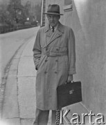 1943-1945, Baden, Szwajcaria.
Internowany żołnierz 2. Dywizji Strzelców Pieszych a także dziennikarz gazety 