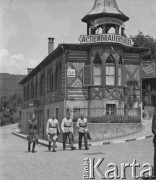 1943-1945, Baden, Szwajcaria.
Budynek, w którym mieściła się redakcja gazety dla internowanych żołnierzy 2. Dywizji Strzelców Pieszych 