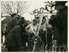 11-14.02.1937, prawdopodobnie Jabłonica, woj. lwowskie, Polska.
Uczestnicy IV marszu zimowego 
