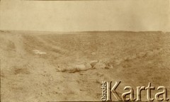 1914-1918, brak miejsca.
Żołnierz poległy na polu walki.
Fot. NN, zbiory Ośrodka KARTA, przekazał Jan Rychter.