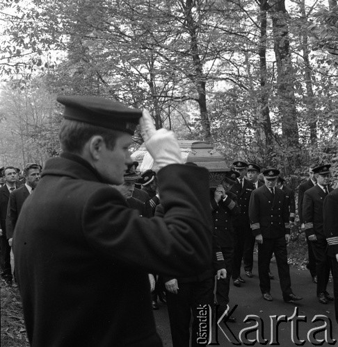 Po 25.10.1972, Szczecin, Polska
Pogrzeb kpt. ż.w. Konstantego Maciejewicza, pierwszego komendanta 