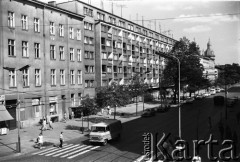 Lata 70., Szczecin, Polska.
Ulica Krzywoustego.
Fot. Maciej Jasiecki, zbiory Ośrodka KARTA