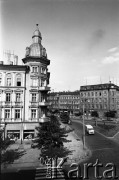 Lata 70., Szczecin, Polska.
Skrzyżowanie ul. Krzywoustego i al. Wojska Polskiego.
Fot. Maciej Jasiecki, zbiory Ośrodka KARTA