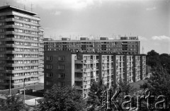 Lata 70., Szczecin, Polska.
Ul. Kujawska i ul. M.Buczka (obecnie marsz. J. Piłsudskiego).
Fot. Maciej Jasiecki, zbiory Ośrodka KARTA