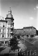 Lata 70., Szczecin, Polska.
Skrzyżowanie ul. Krzywoustego i al. Wojska Polskiego.
Fot. Maciej Jasiecki, zbiory Ośrodka KARTA