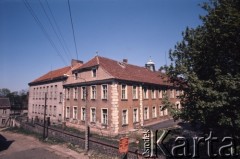 Lata 70., Wałcz, Polska.
Zakład urządzeń pożarniczych przy ul. Szczęśliwej.
Fot. Maciej Jasiecki, zbiory Ośrodka KARTA