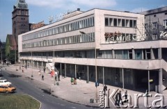 Lata 70., Szczecin, Polska.
Cafe Uśmiech przy Pl. Zwycięstwa.
Fot. Maciej Jasiecki, zbiory Ośrodka KARTA