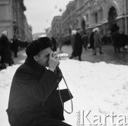 1966, Moskwa, ZSRR.
Fotograf.
Fot. Maciej Jasiecki, zbiory Ośrodka KARTA