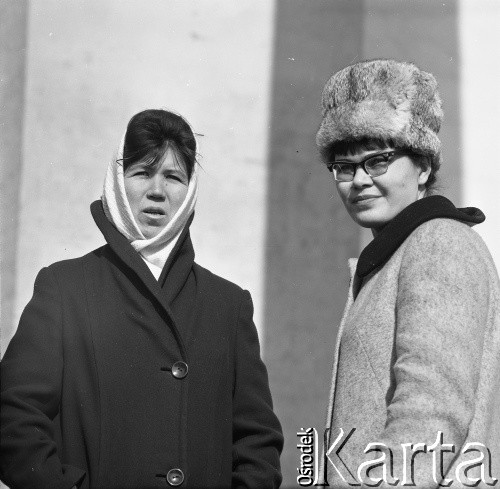 1966, Moskwa, ZSRR.
Moskwianki.
Fot. Maciej Jasiecki, zbiory Ośrodka KARTA