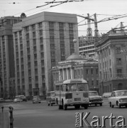 1966, Moskwa, ZSRR.
Ruch uliczny.
Fot. Maciej Jasiecki, zbiory Ośrodka KARTA