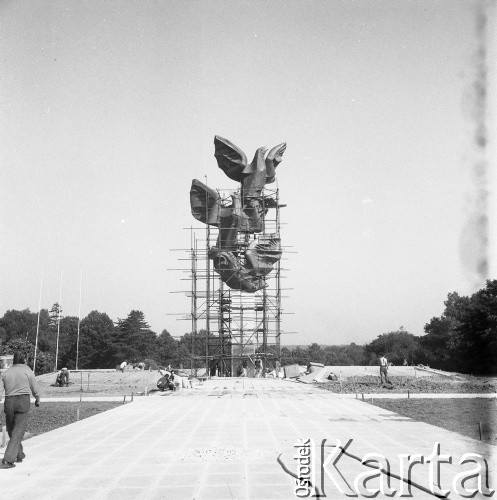 1979, Szczecin, Polska
Budowa pomnika Czynu Polaków. 
Fot. Maciej Jasiecki, zbiory Ośrodka KARTA
