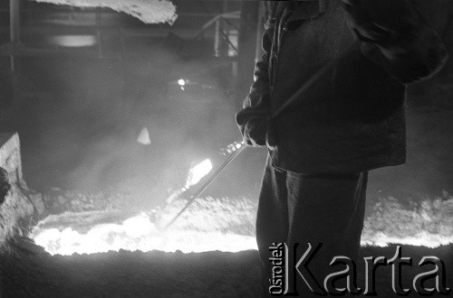 Lata 60.-70., Polska.
Huta.
Fot. Maciej Jasiecki, zbiory Ośrodka KARTA