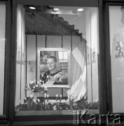 1972, Kopenhaga, Dania.
Portret króla duńskiego Fryderyka IX. Zdjęcie zrobione w czasie rejsu MS Jedność Robotnicza.
Fot. Maciej Jasiecki, zbiory Ośrodka KARTA