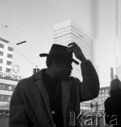 1972, Kopenhaga, Dania.
Nieznany mężczyzna. Zdjęcie zrobione w czasie rejsu MS Jedność Robotnicza.
Fot. Maciej Jasiecki, zbiory Ośrodka KARTA