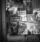 1972, Kopenhaga, Dania.
Komiks Hans Kloss wydany w Danii. Zdjęcie zrobione w czasie rejsu MS Jedność Robotnicza.
Fot. Maciej Jasiecki, zbiory Ośrodka KARTA