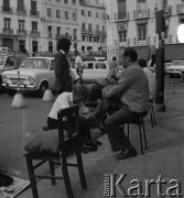 Wrzesień 1975, Lizbona, Portugalia.
Pucybuci. Zdjęcie wykonane w czasie rejsu MS Kopalnia Wirek.
Fot. Maciej Jasiecki, zbiory Ośrodka KARTA