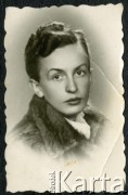 Brak daty, brak miejsca.
Portret lekarki Zofii Rogowskiej.
Fot. NN, zbiory Ośrodka KARTA, przekazała Danuta Tyszyńska-Kownacka.