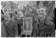 12.05.1981, Warszawa, Polska.
Manifestacja w dniu rejestracji Niezależnego Samorządnego Związku Zawodowego Rolników Indywidulanych 
