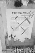 Po 13.12.1981, Warszawa, Polska.
Początek stanu wojennego. 