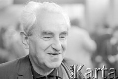 Lata 80., Polska.
Jerzy Turowicz.
Fot. Tomasz Tomaszewski, zbiory Ośrodka KARTA