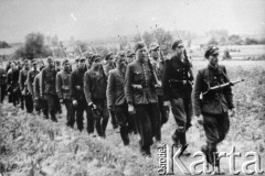 Wrzesień 1944, brak miejsca
2 Kompania I Batalionu 2 Pułku Piechoty Legionów Armii Krajowej por. Mariana Świderskiego ps. 