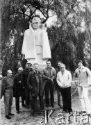 7.07.1985, Wąchock, Polska.
Pomnik Jana Piwnika 