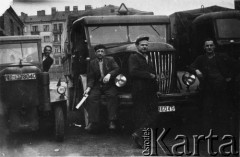 1943 (?), brak miejsca.
8-tonowy Hanomag Diesel Holzgas Nr rej. DW 86045, którym por. Jan Rogowski 