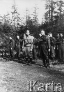 20.09.1943, Łysica, Góry Świętokrzyskie. 
Komendant Zgrupowań Partyzanckich AK Jan Piwnik ps. 
