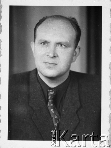 Po 1945 (?), brak miejsca.
Wiktor Wierzbicki, członek grupy dyneburskiej V Odcinka 