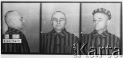1940, KL Auschwitz.
Witold Pilecki jako więzień KL Auschwitz. Pilecki ps. 