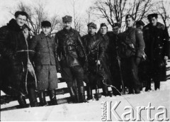 1939-1945, brak miejsca.
Partyzanci.
Fot. NN, kolekcja Cezarego Chlebowskiego, zbiory Ośrodka KARTA