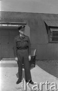 1944-1946, Faldingworth, Wielka Brytania. 
Kpt. Kornel Wiszniewski, dowódca Sekcji Medycznej Stacji Faldingworth.
Fot. Zenon Brejwo, zbiory Ośrodka KARTA