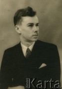 1948, Liege, Belgia.
Jan Kułakowski.
Fot. NN, kolekcja Jana i Zofii Kułakowskich, zbiory Ośrodka KARTA