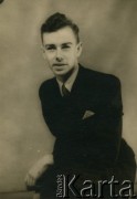 1948, Liege, Belgia.
Jan Kułakowski.
Fot. NN, kolekcja Jana i Zofii Kułakowskich, zbiory Ośrodka KARTA