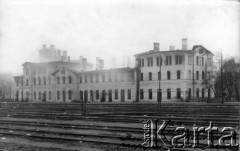 Grudzień 1914, Kielce.
Dworzec kolejowy.
Fot. Jarosław Okulicz-Kozaryn, zbiory Ośrodka KARTA