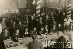 1939-1940, Bukareszt, Rumunia.
Jadłodajnia dla polskich uchodźców w Domu Polskim w Bukareszcie.
Fot. NN, zbiory Ośrodka KARTA

