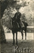 Lata 20., Polska.
Kazimierz Górski (1894-1940) - policjant, aresztowany w 1940 roku i zamordowany w Katyniu.
Fot. NN, zbiory Ośrodka KARTA, udostępnił Adam Górski.

