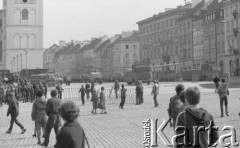 3.05.1982, Warszawa, Polska.
Niezależna demonstracja na Starym Mieście, zorganizowana przez podziemne struktury 
