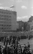 1951, Katowice, Polska.
Defilada na ulicach Katowic.
Fot. Kazimierz Seko, zbiory Ośrodka KARTA

