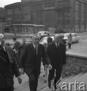 Czerwiec 1971, Dąbrowa Górnicza, woj. Katowice, Polska.
I Sekretarz KC PZPR, Edward Gierek, z wizytą w kopalni 