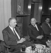 Czerwiec 1971, Dąbrowa Górnicza, woj. Katowice, Polska.
I Sekretarz KC PZPR, Edward Gierek, z wizytą w kopalni 