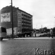 Wrzesień 1962, Warszawa, Polska.
Przebudowa Placu Zawiszy.
Fot. Jarosław Tarań, zbiory Ośrodka KARTA [62-52]